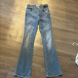 Zara Blue Flare Women's Jeans